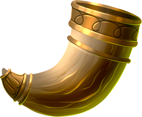 Ornate Drinking Horn